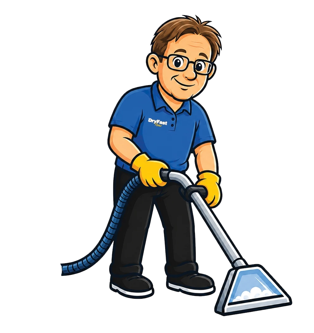 Kent, owner of DryFastNow, in operational uniform